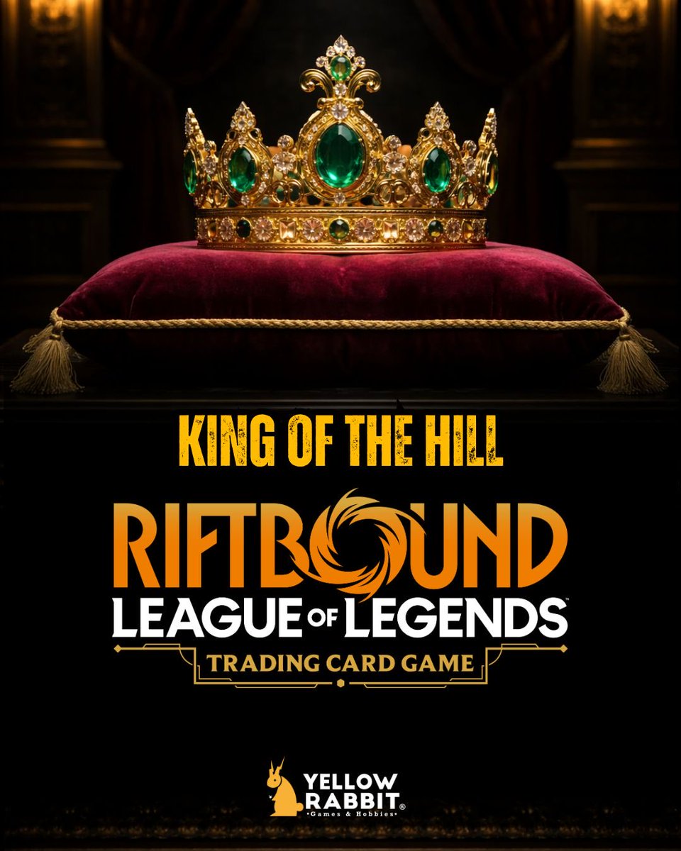 YellowRabbitMx's tweet photo. Conejos, recuerden que el próximo viernes 16 de mayo tendremos nuestro King of the Hill de Riftbound. ¡Aparten la fecha! https://t.co/QgALlXv4w6