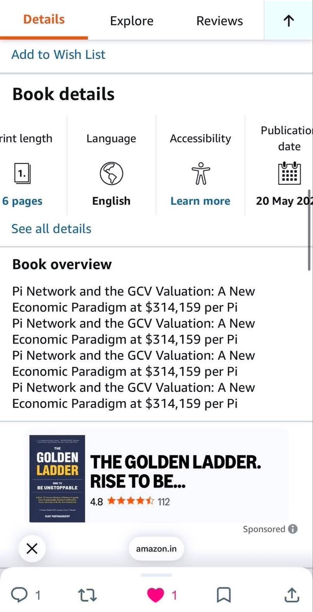 🌈🔥🔥AMAZON nhắc tên Pi GCV  314,159$🚀🚀🚀 chắc chỉ là tùng hợp ngẫu nhiên thôi nhỉ 😁😁