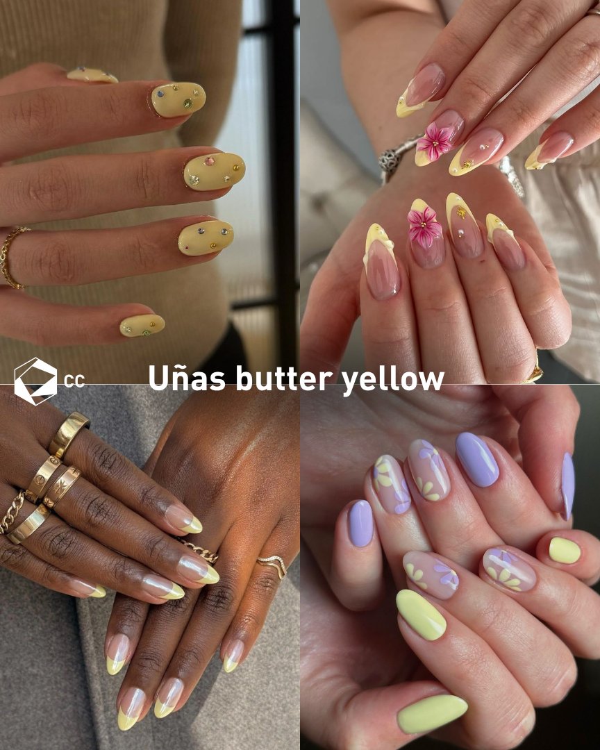 CulturaColectiv's tweet photo. Las butter yellow nails oficialmente se están apoderando de la temporada y estamos OBSESIONADAS. 💛✨

Ese amarillo mantequilla suavecito se volvió el color favorito de internet porque se ve increíble con absolutamente todo, neta, nos encanta. 🫶

Lo mejor es que queda precioso en francés, con diseños minimalistas, flores, blanco lechoso o hasta combinado con tonos pastel como rosa y morado (no es mentira, en esta cuenta ya lo confirmamos) 🔥

Literal son las uñas perfectas, así que no le busques más y agenda tu cita antes de que todo el mundo traiga este color.✨

NA
KM