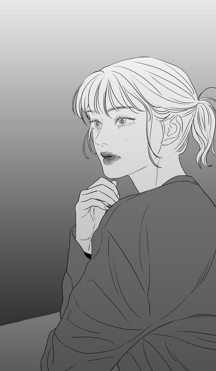 during class, mian watches haegu and laments how haegu never graduated elementary school 

she imagines a life where they both grow up together normally without misfortunes 

😢