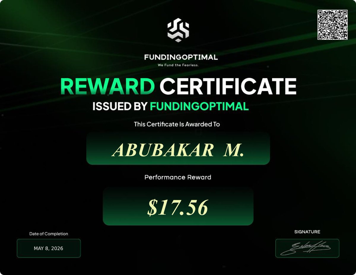 Mecizoofx's tweet photo. After @FundingOptimal toreviewed my mistake, they told me that there is a remaining $17.56 they will send to me within 1–3 business days. I am waiting, and I will correct my mistake going forward. https://t.co/TiM6CVWtIM