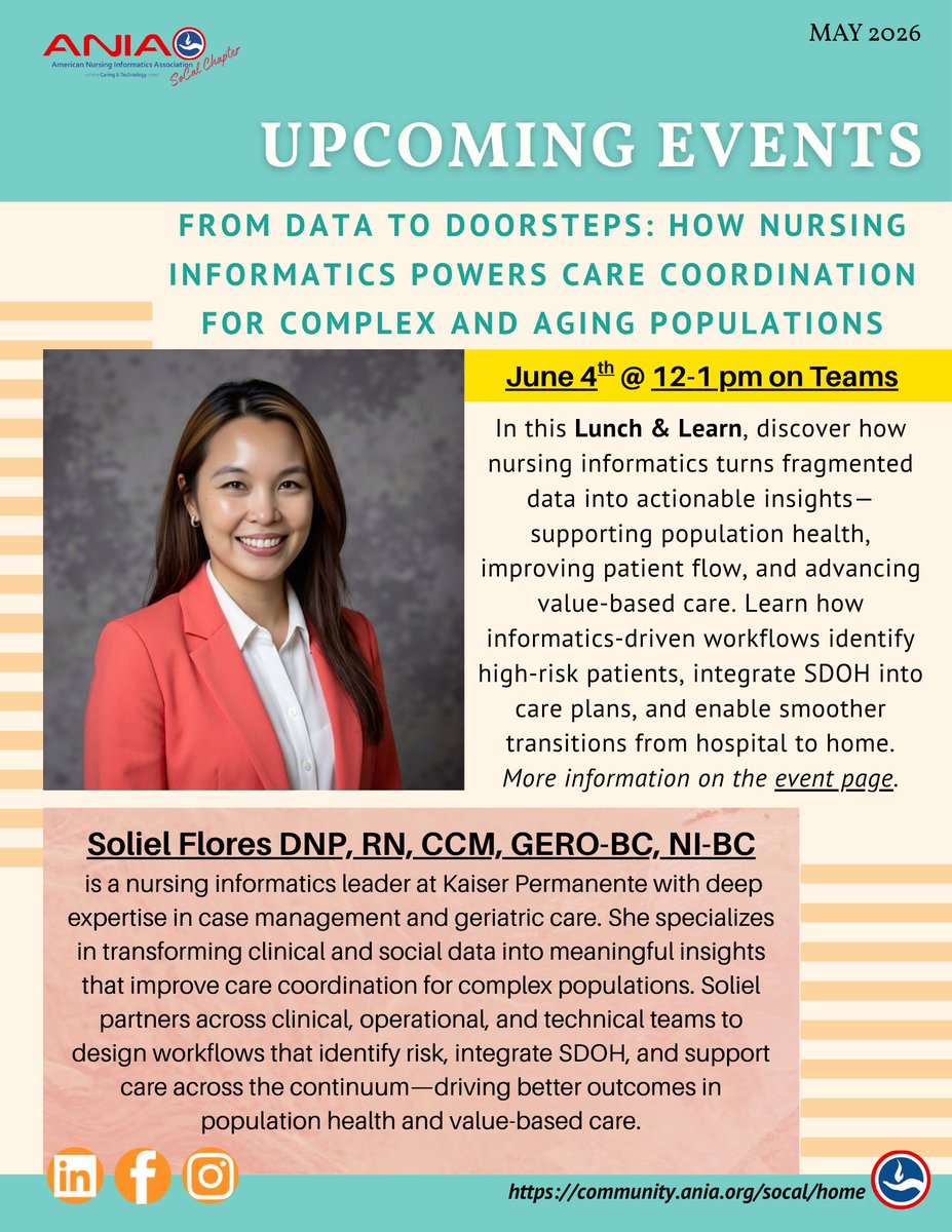 AniaSocal's tweet photo. 🥳Happy Friday! ANIA SoCal presents the ✌Q2 Newsletter, dropping hotter than the tea in your TEAMS group chat. 

We are honored to feature John Lussier as our member highlight and privileged to have Soliel Flores as our upcoming Lunch &amp; Learn speaker. https://t.co/IkqRsBmIbN
