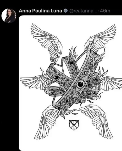 bacha_seb's tweet photo. Congresswoman Luna posts ‘OPHANIM’ right after Pentagon declassifies eerie 8-POINTED star UFO

Ophanim described as multi-eyed ANGELS in Dead Sea Scrolls. https://t.co/5b0Kasw5Gm