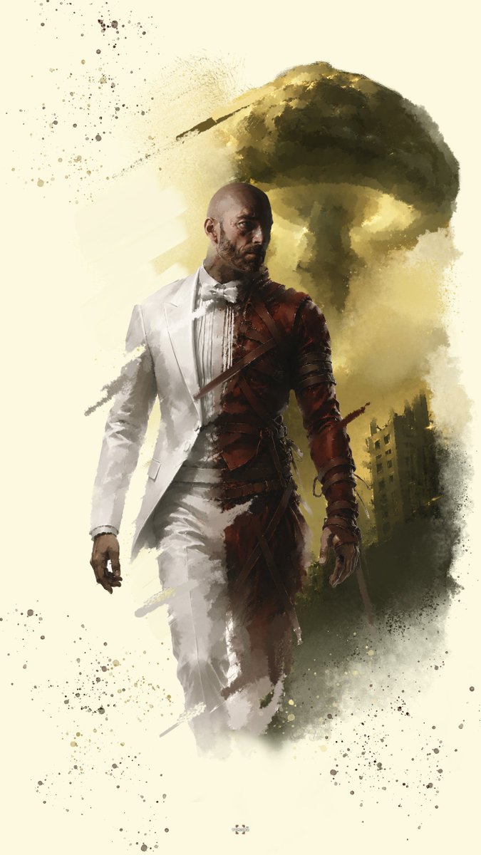 Yuric83's tweet photo. 「PHYSINT」 art, male character
I was wondering if Troy Baker could return as the villain. An elegant man with a disturbed side. No longer aesthetically handsome but deeply scarred. #Physint https://t.co/cO1ncrA798