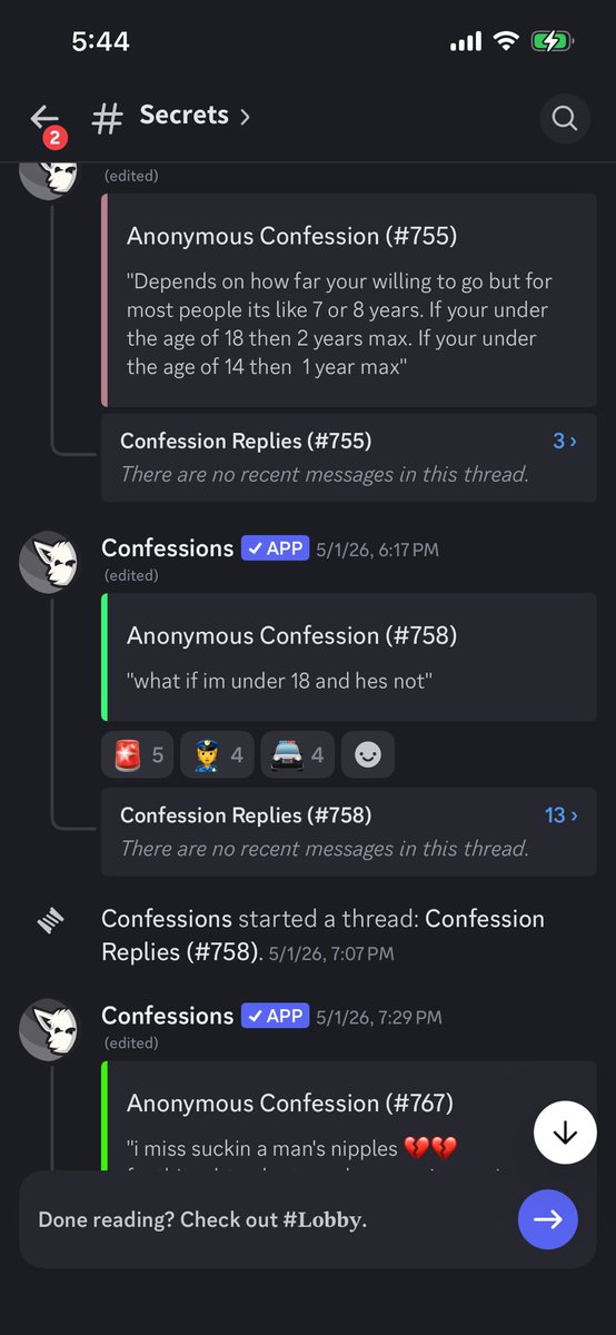 sinsimmuh's tweet photo. Need help mass reporting this discord server. They target minors and share C P. And the owner is a sex educator. Minors shouldn’t even be in there. But please mass report this server and help take it down! 

https://t.co/yu14oVJVtf https://t.co/HRiAUyIpES