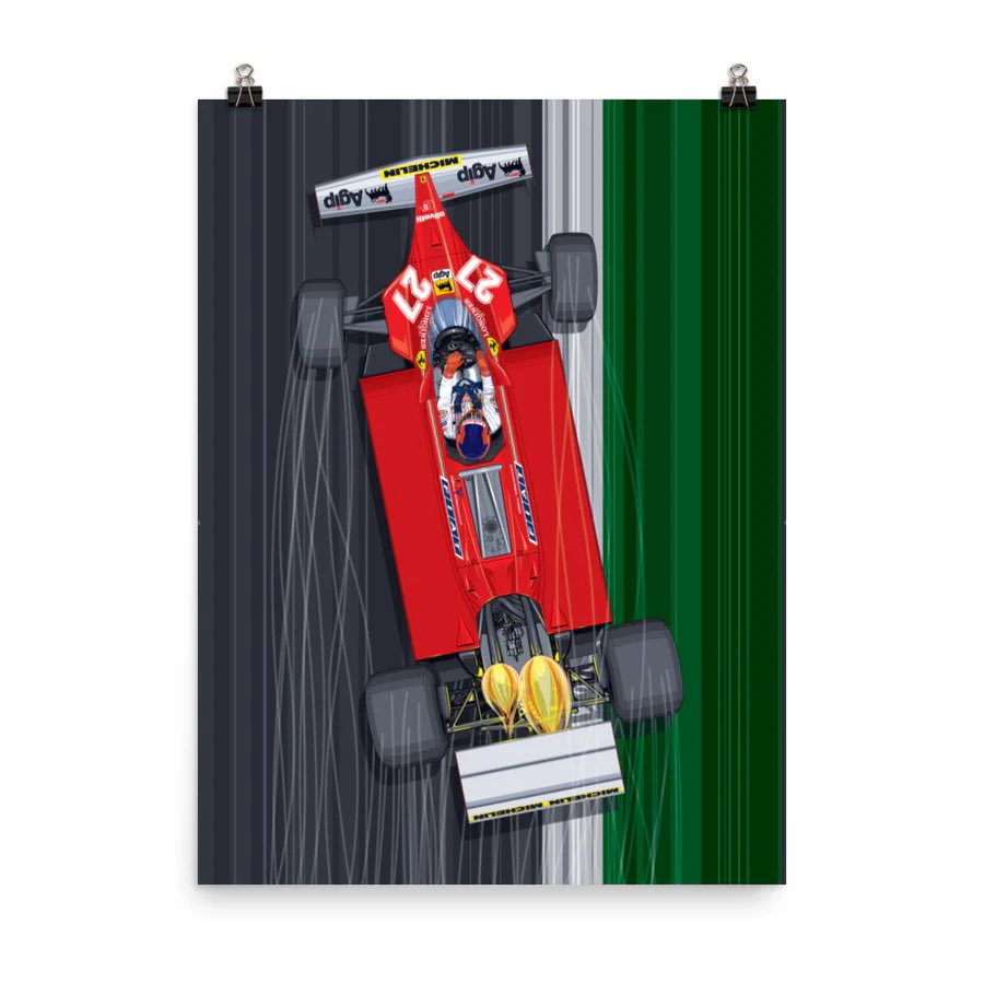 Beautiful artwork from Paul Laguette.

racermerch.com/collections/pa…