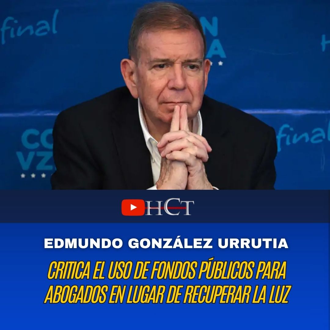 #8May Edmundo González denuncia el colapso del sistema eléctrico venezolano tras casi treinta años de gestión deficiente, criticando que la solución oficial sea trasladar la responsabilidad del ahorro y la generación a los ciudadanos y al sector privado. El presidente señala que,