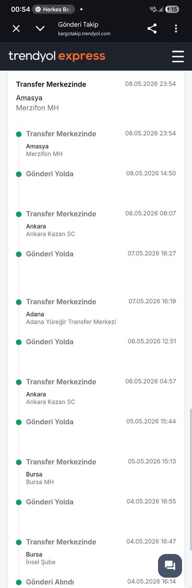 ruvturanoglu's tweet photo. Benim gönderi Türkiye turuna çıkmış 😀 @Trendyol https://t.co/TmwoxJxDFq
