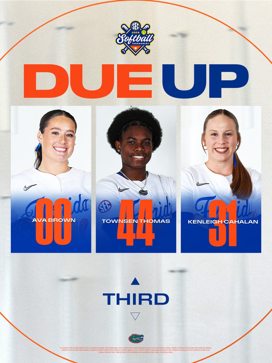 Gators Softball tweet media
