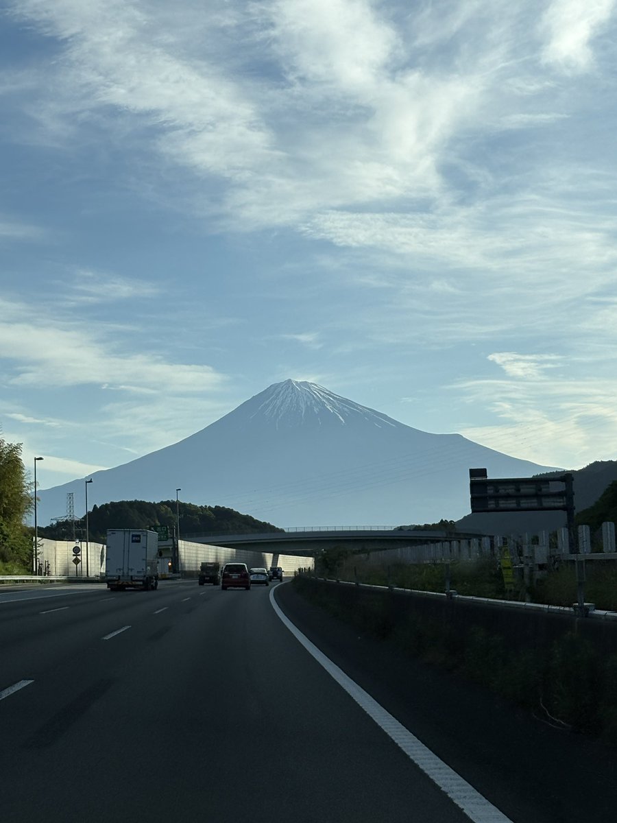 富士山 富士山🗻が綺麗に見えました🥰