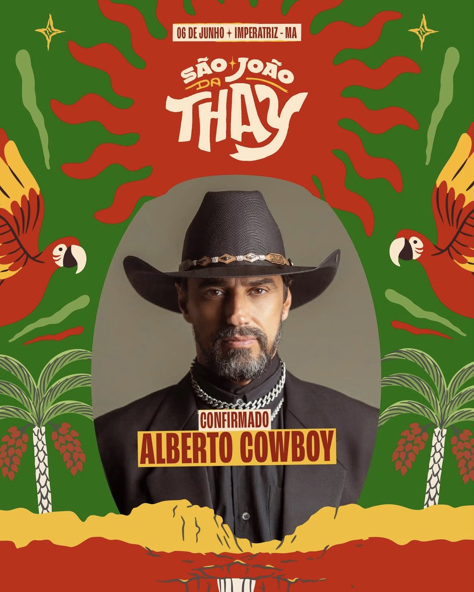 🚨Alberto Cowboy está CONFIRMADO no São João da Thay!