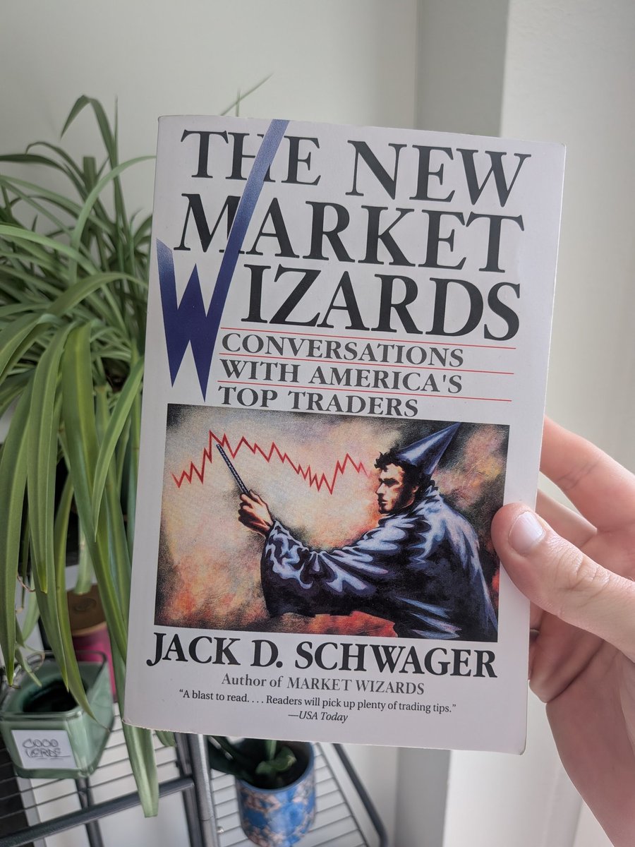JakeWandro's tweet photo. One of the best books I've ever read 👇 

I have countless paragraphs and nuggets of wisdom highlighted 

@jackschwager #MarketWizards https://t.co/JbcZIGUPou