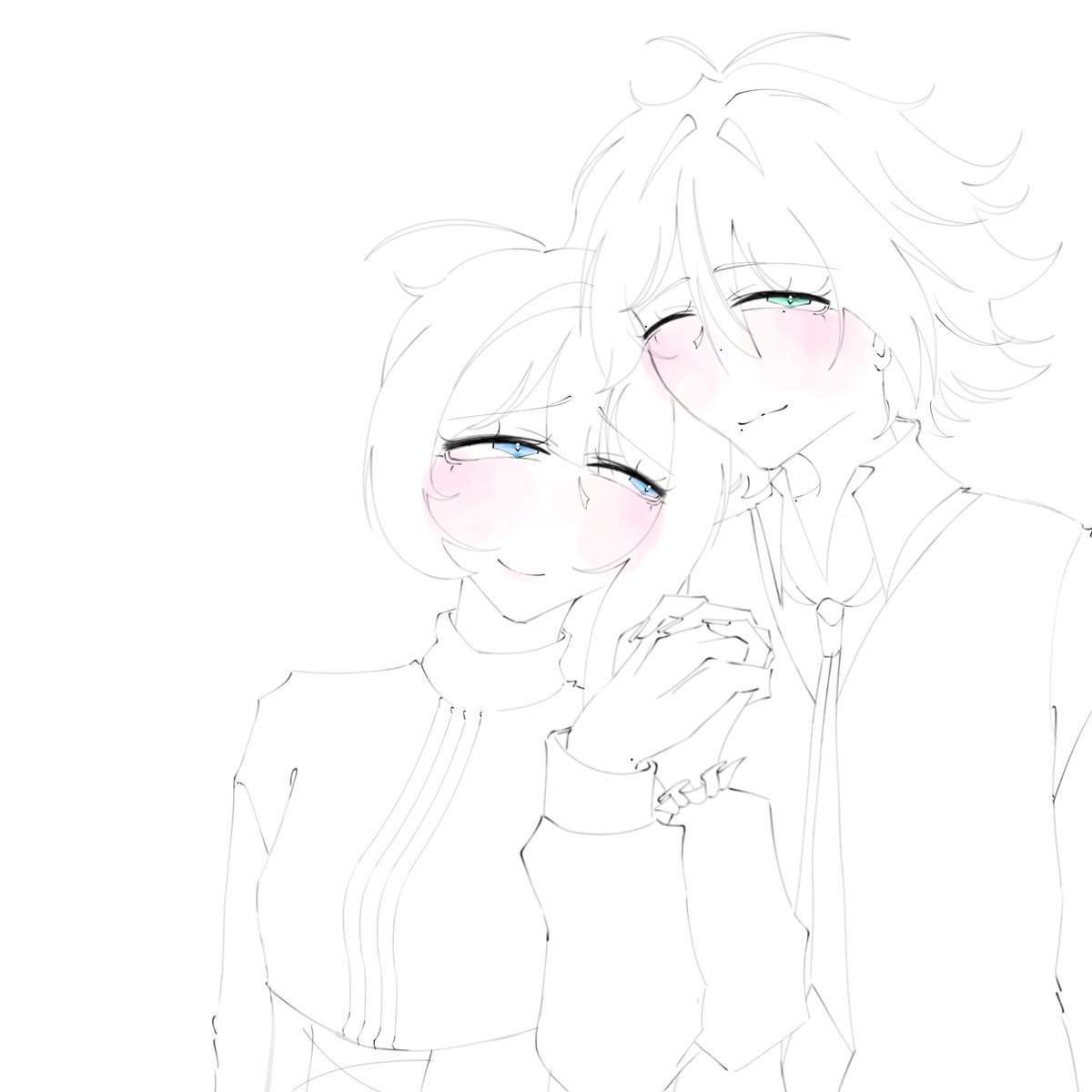 mydearestranpo's tweet photo. rushed doodle but shsh … happy bday ena !!

[  #ranena #yumetwt #bsdtwt  ] https://t.co/1oD2u6Kk36