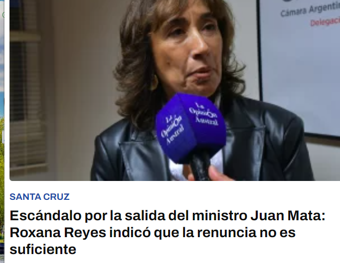 Por supuesto que no es SUFICIENTE!
Debe ser investigado por la Justicia, una Provincia que esta en crisis porque no hay paritarias y este Ministro cobraba varios sueldos, ademas como funcionario cifras millonarias! #SantaCruz #LaOpinionAustral