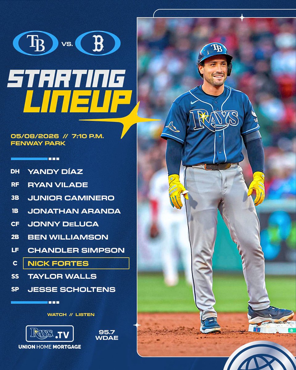Tampa Bay Rays tweet media