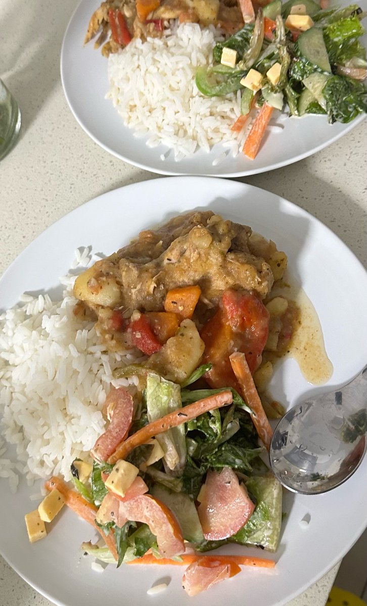 My cooking in 2024 vs tonight. That’s coconut rice in F2 btw https://t ...