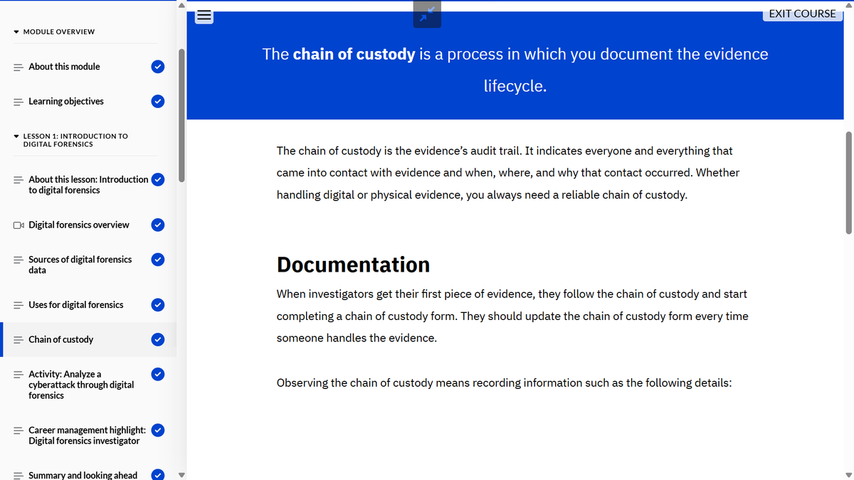 Dee_manuel2's tweet photo. Cybersecurity Streak | Day 79-82 ✅

Learned Digital System Forensics

Learned about:
• Chain of Custody
• Digital evidence handling
• Imaging tools; FTK Imager &amp; White Blockers
. Data recovery tool; Autopsy 

#cybersecurity @cyber__razz @cyberjeremiah @TemitopeSobulo https://t.co/enAQZyH7vg