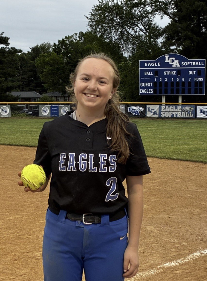 mwaits132's tweet photo. So thankful for the last 5 years with this team! We had an amazing Senior and 8th grade night celebration Tuesday. 

I was a single away from a cycle as I got a double, a triple, and a Grand Slam!💣

@LCAathletics @LStunnersOBryan @CoachMikeOB502 https://t.co/8BH6opYcqM