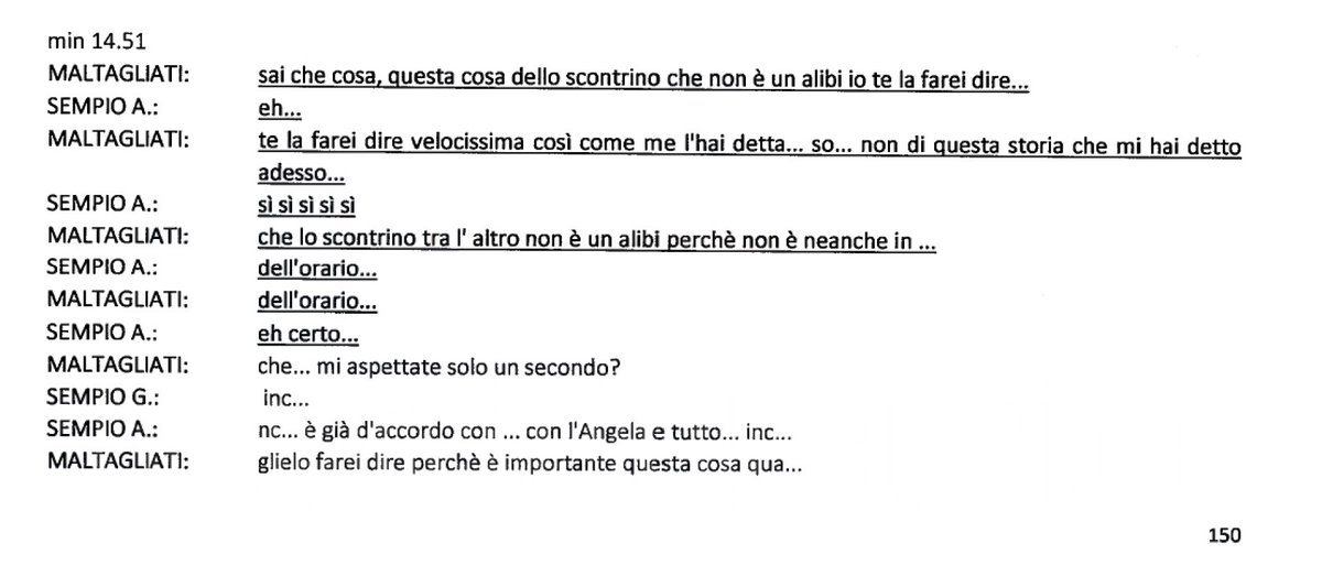 tranzollooo's tweet photo. Intercettazioni tra #MartinaMaltagliati di @QuartoGrado  e Sempio in cui accordano - lei gli consiglia cosa dire sull’alibi, ricominciando diverse volte l’intervista. #garlasco #quartogrado #ore14sera https://t.co/BqyzysOQ3Z