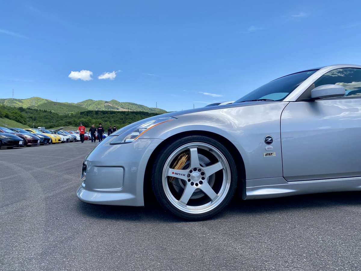 今年も参加してくれていた
Z33のS-tuneGT(本物)
なぜこの名車を素通りするのか？
元々Z33乗りだったから目が行く！
