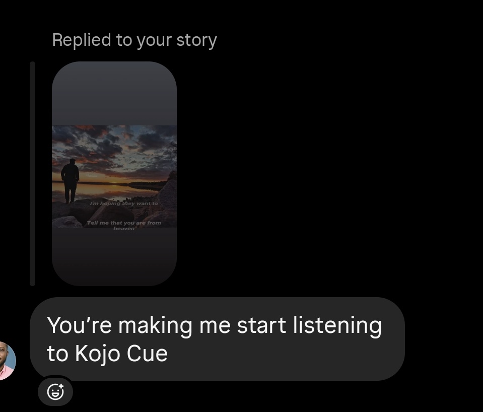 Okese's tweet photo. @KOJO_Cue I just recruited another Cue Fam https://t.co/GaouHnwLhZ