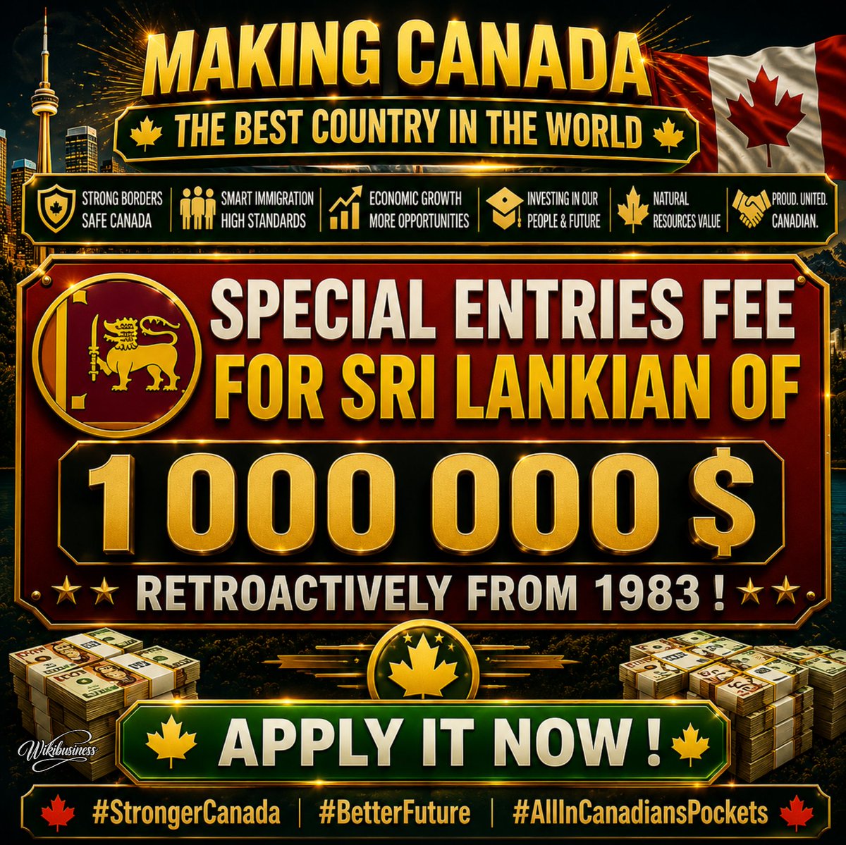 lapkarl01's tweet photo. Let's Make The Canada 🇨🇦 The Best Country In The World !

#Canada #Best #Country #Wikibusiness #WikiTv https://t.co/PAjGCFUbTP