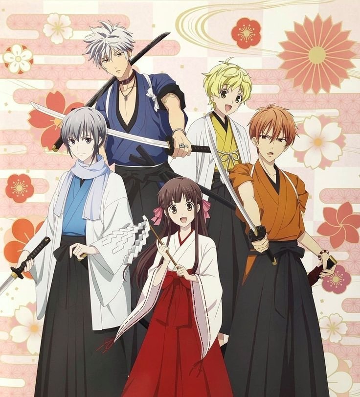 The Sohma clan! (Look at Tohru's sword 😭🥺)