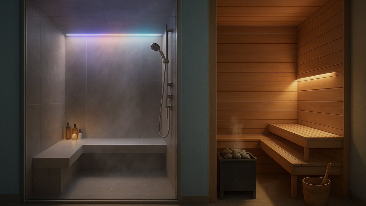 oysterwellness's tweet photo. Sauna vs Steam Room: Which Is Right for Your Home Wellness Space?

https://t.co/TFSWzUjBi5 https://t.co/850qP6xQwV