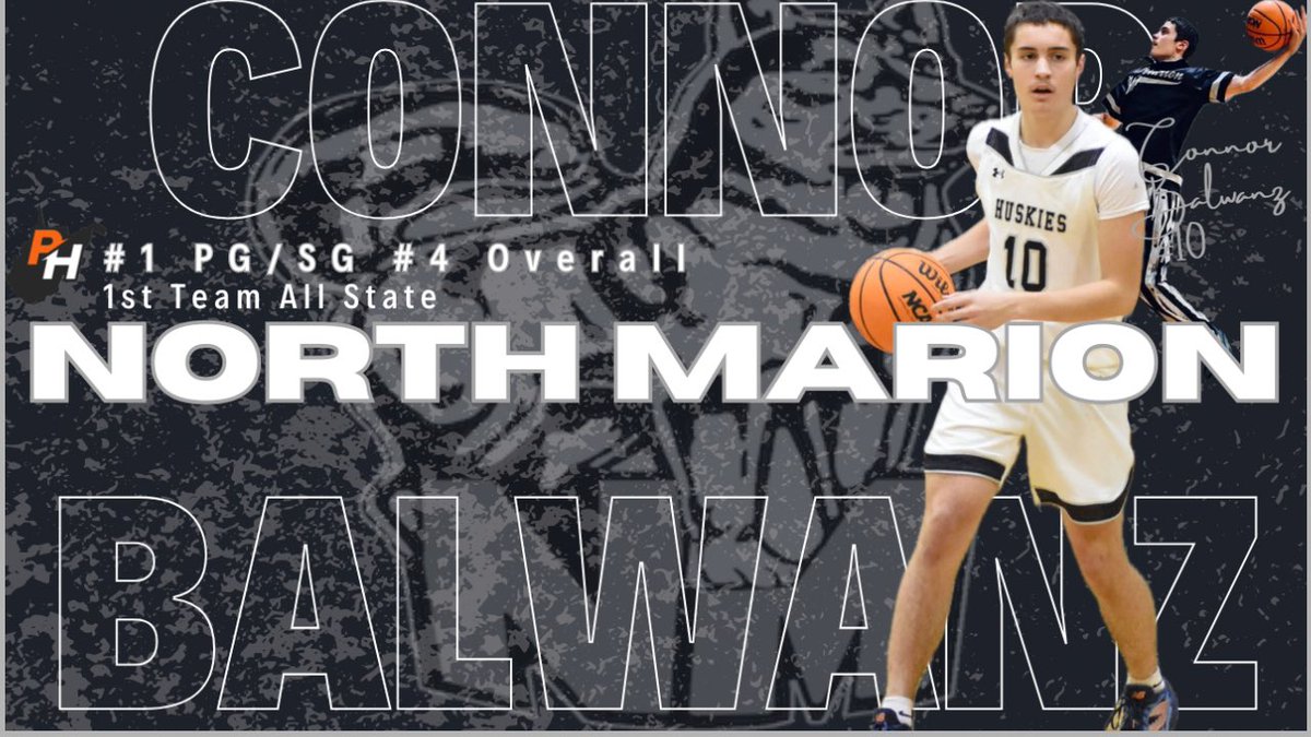 StevesSportsYT's tweet photo. ‼️🏀 NEW HIGHLIGHT 🏀‼️

Connor Balwanz #1 PG/SG | #4 Overall WV 2027 (per @PrepHoops_WV )
🏫 North Marion Huskies

Balwanz put together an outstanding junior season, cementing himself as one of the best all-around guards in West Virginia. At 6’2 180 lbs, he already has a college-ready frame and a high-level basketball IQ.

🔥 Elite passer
🧠 Great decision maker & floor general
🛑 Strong defender with a knack for jumping passing lanes
📊 Recorded the 2nd most assists in a single season in school history

He can score from anywhere on the floor but his passing and defense set him apart from other Guards in WV ! 

📈 2024-25 Stats:
15.8 PPG | 5.2 RPG | 5.2 APG | 2.5 SPG

🥈🎖️Led North Marion to a State Championship appearance and earned 1st Team All-State honors.

🎥 Check out the highlights from one of the top WV 2027 prospects below! ⬇️🔥

Profile: @BalwanzConnor 

“The #1 Ranked PG in WV 2027 Class ! Connor Balwanz Junior Highlights”
https://t.co/ayxRokyRjM

#wvprepbb #wvprephoops #wvhsbasketball #hsbasketballhighlights