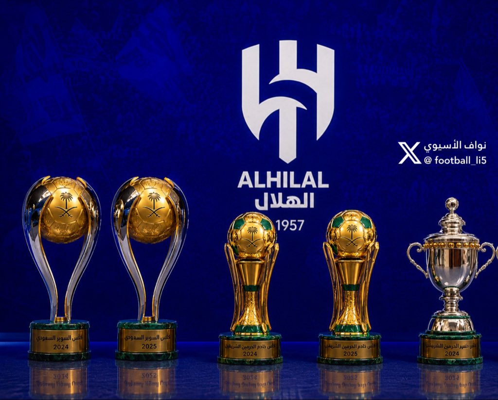 football_li5's tweet photo. 🚨🚨🚨🚨🚨🚨🚨🚨🚨🚨🚨🚨🚨🚨🚨

نادي الهلال هو النادي الوحيد من بين أندية الصندوق الذي لم يغادر بموسم صفري منذ إعلان الإستحواذ!

• 2023/24: دوري، كأس ملك، سوبر
• 2024/25: سوبر
• 2025/26: كأس ملك

زعيم، إرث، شخصية! ☝🏻💙 https://t.co/6SuHyorhhP