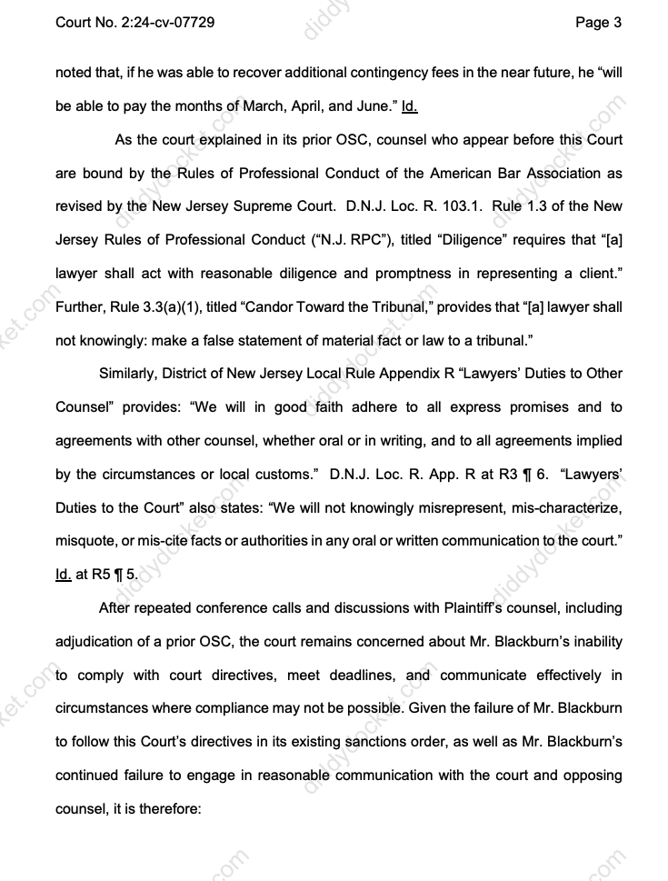 🧑‍⚖️ The Diddy Docket tweet media