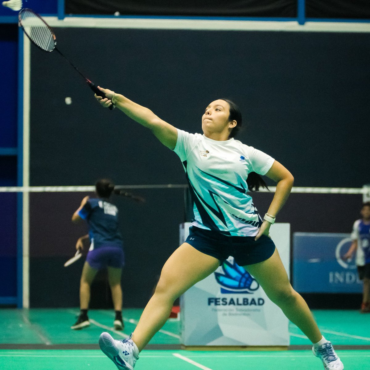 fesalbad's tweet photo. 🏸🇸🇻 Marcela Guardado y Ashley Fuentes entre las mejores cuatro 🔥

La dupla salvadoreña avanzó a semifinales del XII Guatemala International Junior 2026 🇬🇹 tras vencer a Eva Dinarte y Valentina Villarreal 🇨🇷 en dobles femenino.

Enfrentarán a Priya Lescano y Aliah Ugaz 🇵🇪. 🏸 https://t.co/a5T5Zx8pFh