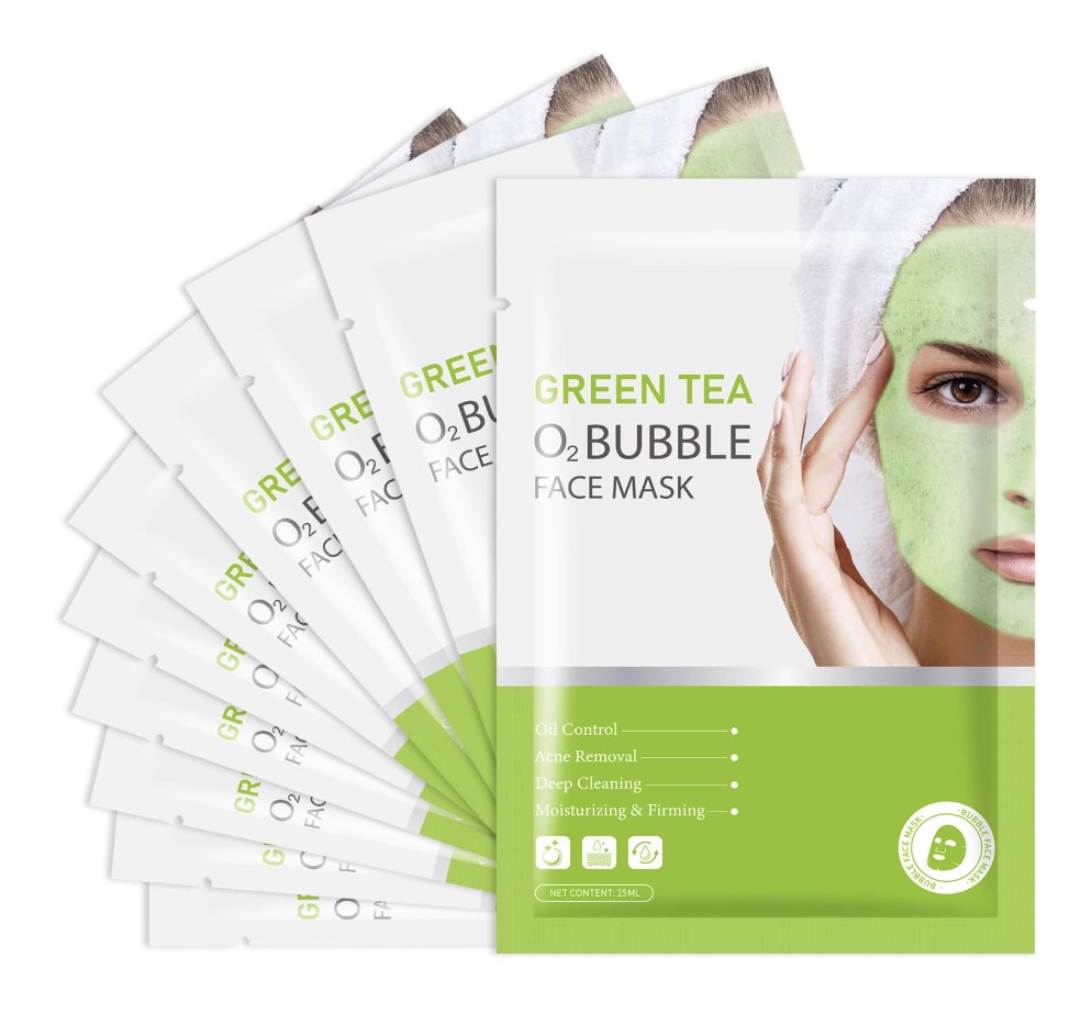 ⬇️ $7.xx con QPON - IREV 10-Pack Green Tea O2 Bubble Face Masks Sheet 

(ad) joylink.io/sublime-bright…
