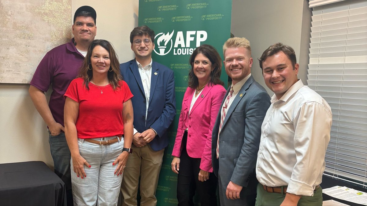 AFPLouisiana's tweet photo. Our grassroots team joined community members to talk about the upcoming amendments, and Rep.  @StephBerault brought the momentum.
Vote YES on Amendments 3 &amp; 4 to strengthen Louisiana’s economic future and secure a permanent, much-deserved teacher pay raise.
Geaux vote YES!! https://t.co/atswwCQikj
