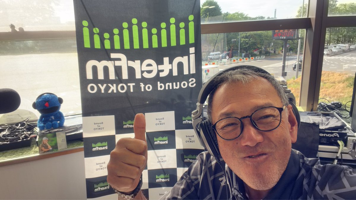 楽しくお仕事ちう❣️
聴いてね😎 #golf897