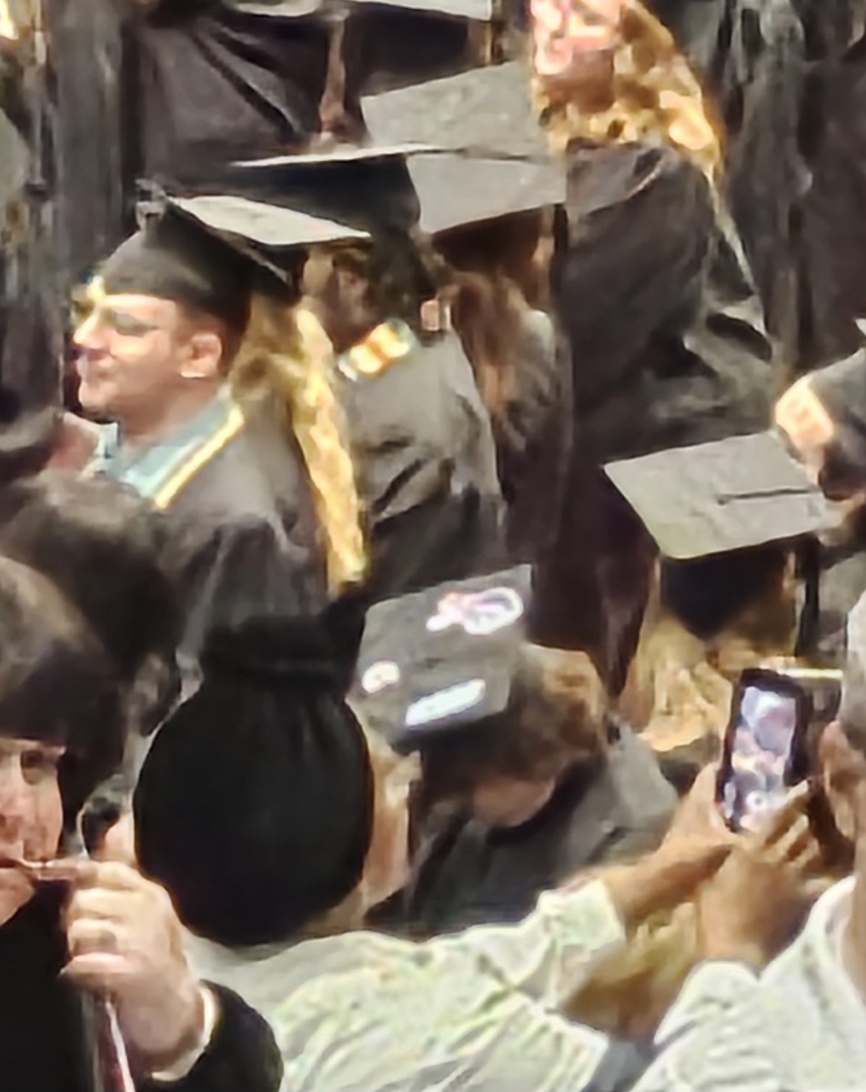 My son's graduation from Sinclair Community College  ##GoBills