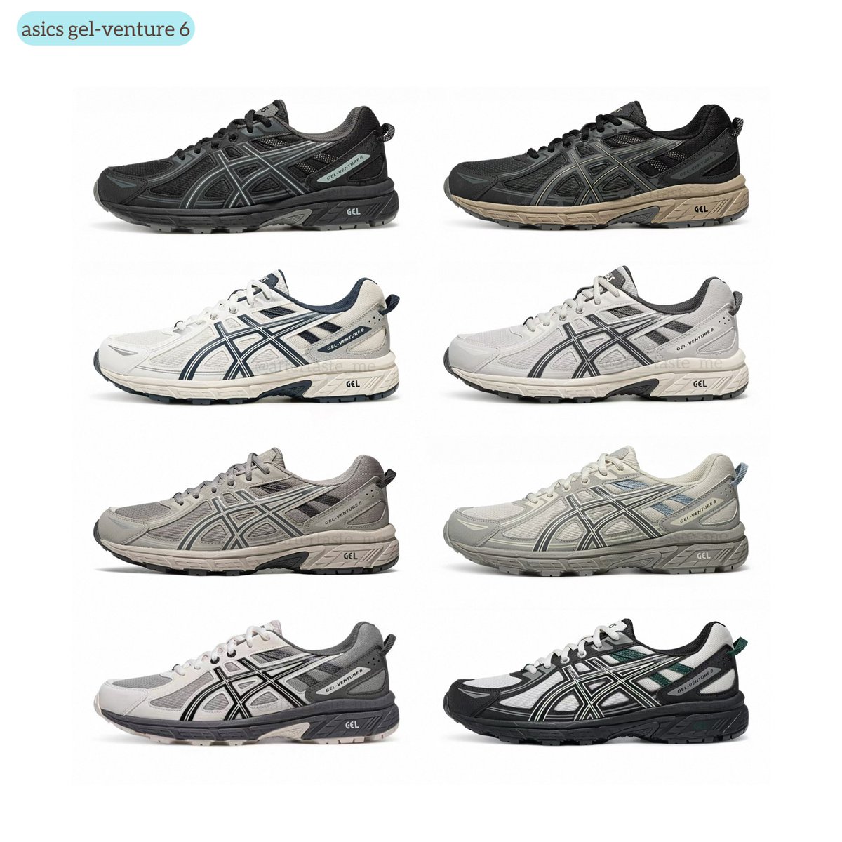 aftertaste_me's tweet photo. asics gel-venture 6 sale 🧚🏻‍♀️🧺🌞 ˛ε♥з¸
* 💭 มีอีกแผงค่า ราคา 2,790฿ ส่งฟรีทุกสีเลยน้า ⓘ

รุ่นนี้เป็นรองเท้าวิ่งเทรลใส่สบาย รองรับแรงกระแทกด้วย gel cushioning แต่พื้นข้างในค่อนข้างแข็งหน่อยนะคะ สามารถเปลี่ยนเป็นแผ่นรองเสริมเพื่อความสบายมากขึ้นได้ค่ะ

☆ มีตั้งแต่ไซซ์ 35.5-47 eu ( 💳 มัดจำได้ 50% ทุกคู่ )