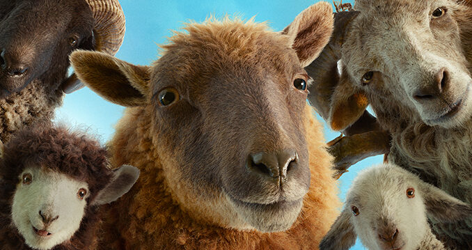 bluecleverwolf's tweet photo. I ended up seeing the Sheep Detectives last night and it was so good &amp; fun! I am now its number 1 fan! I love Mopple the sheep and the winter lamb! https://t.co/Xnh0Hia61r