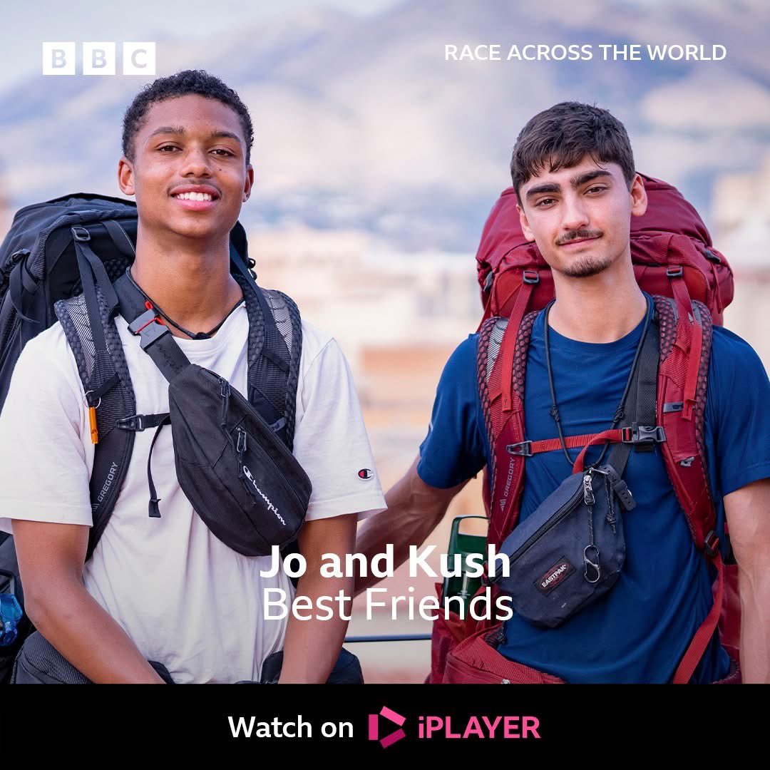 NickiJaneBeck's tweet photo. #raceacrosstheworld if you’re watching #ratw and haven’t fallen in love with Kush and Jo, there is something wrong with you. So enamoured by these young men. Their families should be very proud of them and they should be extremely proud of themselves. https://t.co/VvhAILuPp8