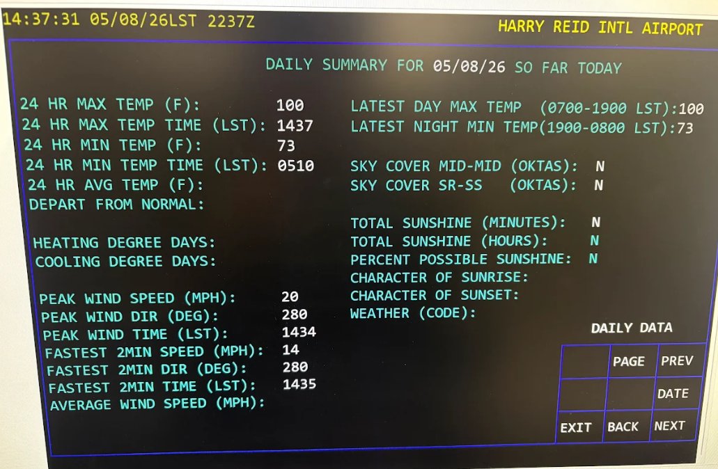 NWS Las Vegas tweet media