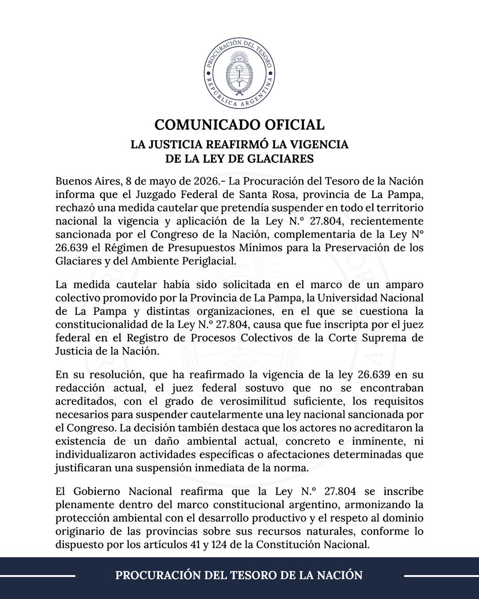 Procuración del Tesoro tweet media