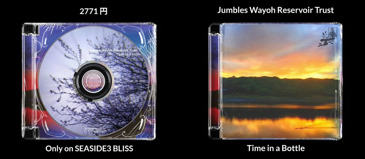 seasid3bliss's tweet photo. It's been a while, but we're back with some new music for youu 😇😇

It's the debut album by Jumbles Wayoh Reservoir Trust

Time in a bottle   

Out Today: Track 7 + Pre-Order for Super Jewel Case CD (Limited Edition of 15)  

Out on May 15: The full digital album  

This is our first Super Jewel Case CD, so we're making it special, your purchase will include  

✦ Exclusive Jumbles Wayoh Reservoir Trust sticker 
✦ 16-page booklet  

Listen to track 7 (Snapshot 5 - Look, nod, adventure) and pre-order the CD here 

https://t.co/vbWpJyMoiO https://t.co/vbWpJyMoiO https://t.co/vbWpJyMoiO 

Expected shipping time: Mid June

////////////////////////////////////////////////

お久しぶりです。😇😇
Jumbles Wayoh Reservoir Trust のデビューアルバム — Time in a Bottle — が本日リリースされました。
トラック7が本日公開、同時に初のスーパージュエルケースCDの予約受付もスタート。限定15枚、6月中旬発送予定。
購入特典： ✦ 限定 Jumbles Wayoh Reservoir Trustステッカー ✦ 16ページブックレット
デジタルアルバム全曲は5月15日配信。
https://t.co/vbWpJyMoiO