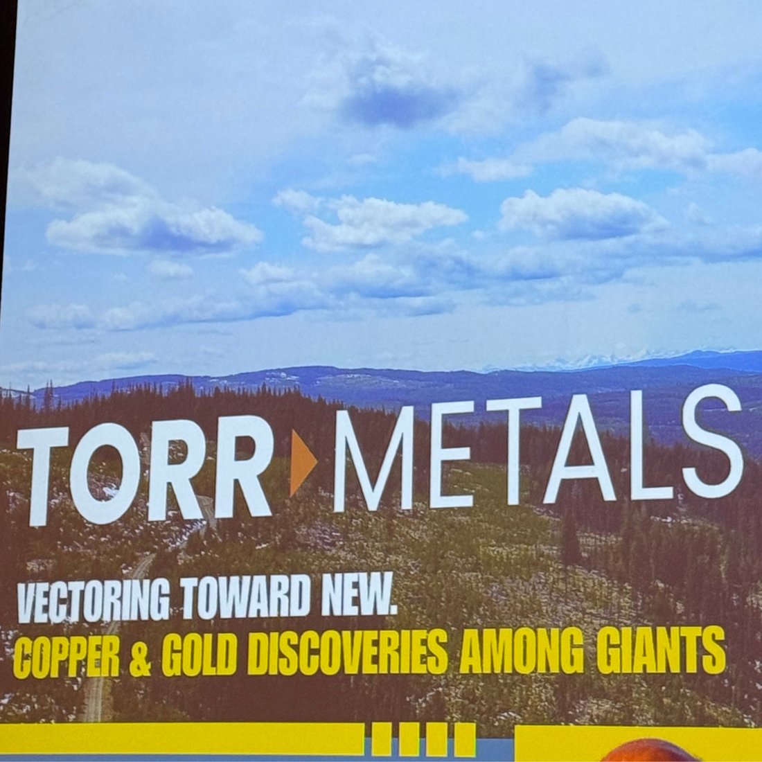 Pretium_Cap's tweet photo. Torr Metals “Vectoring toward gold discoveries.”

$tmet.v #tmet #copper #gold #mining #juniormining #stockstowatch #stockstobuy #investing #criticalminerals #preciousmetals #MIF2026 https://t.co/ljaN0BXLSm