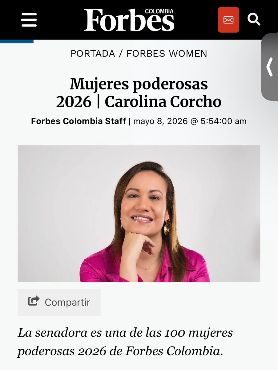 PactoUK's tweet photo. 💜 Una mujer hecha a pulso, sin maquinarias, sin cupulas y con todo el establecimiento en contra.

🇨🇴  @carolinacorcho demuestra que sí se puede hacer política de forma transparente, honesta y coherente.
Sin vender principios por cuotas de poder. ✊🏽
@IvanCepedaCast @aida_quilcue https://t.co/vrsJF7TPJ5