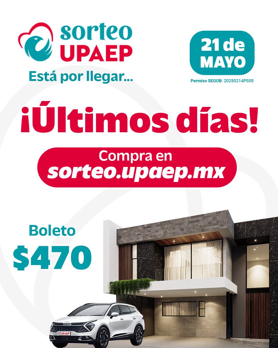 Sorteo UPAEP tweet media