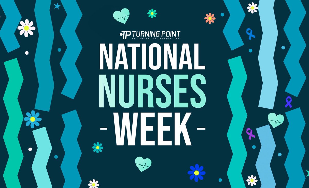 National Nurses Week: Turning Point would like to express our deep appreciation for all the work you do! Thank you for your skill, compassion, and dedication to serving people in need! We appreciate you!

#thankful #national #nurses #week #support #community #transformation