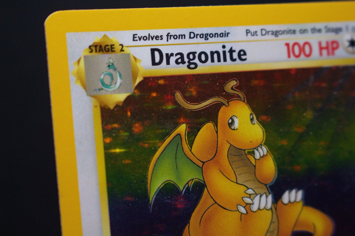 ashtrosarcade's tweet photo. Dragonite #4 
Fossil | Pokemon Base Set https://t.co/m18nQo1TSr