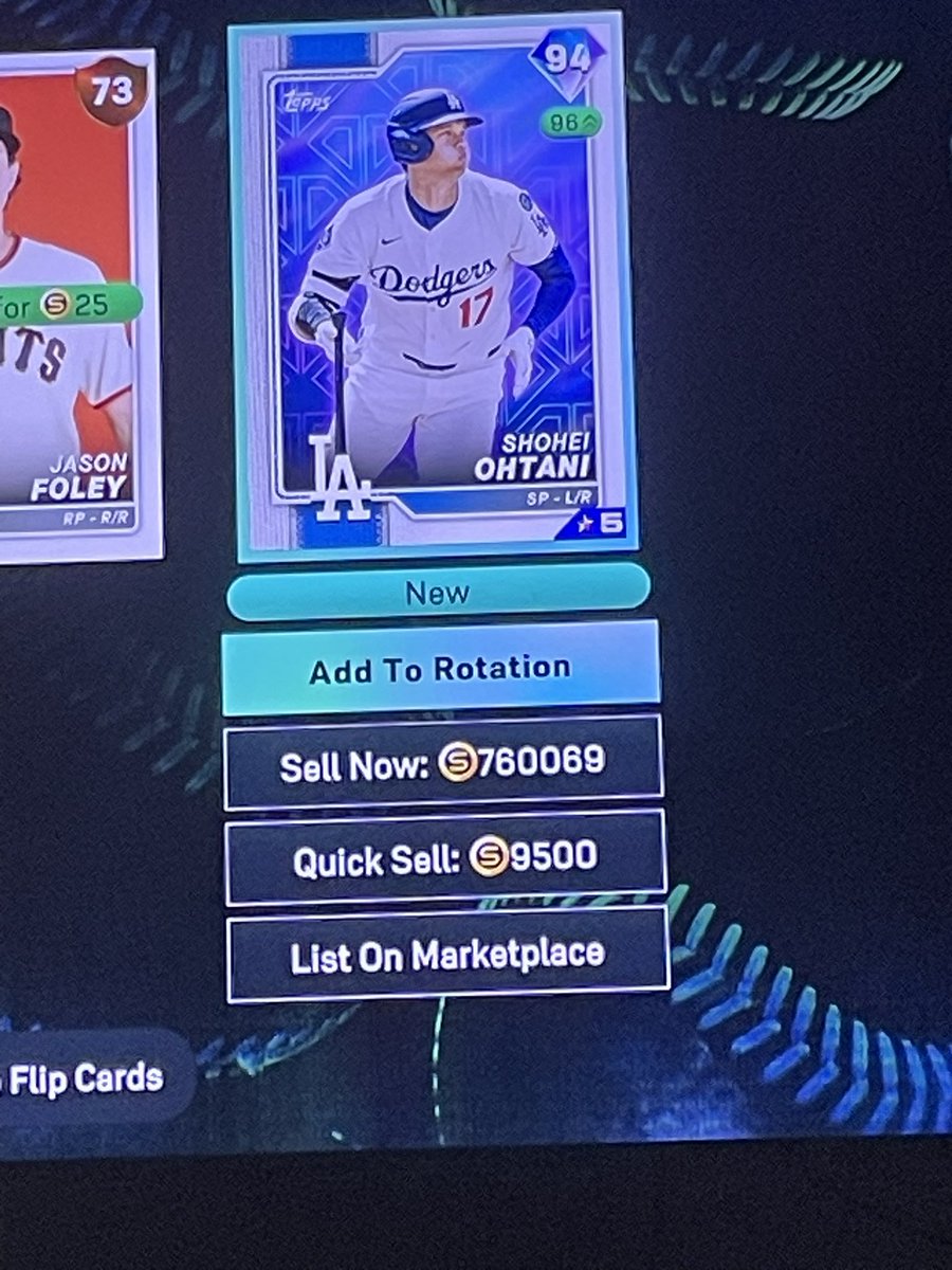 SPEEDY215_'s tweet photo. The Grinding finally paid off!!! Welcome home Ohtani!! @MLBTheShow 
@DaddyDimmuTv  @Hadoneous https://t.co/ioHoJJskFM