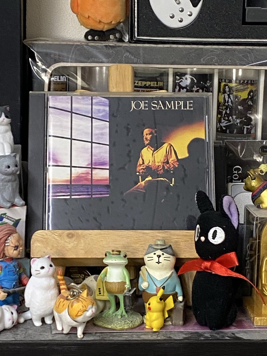 Now listening CD album♪ JOE SAMPLE