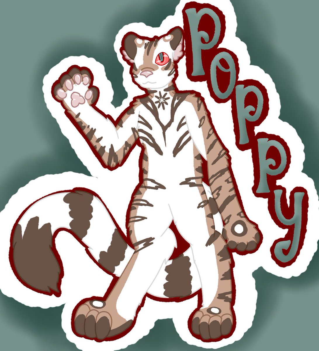 TiredRam's tweet photo. Poppy's redesign #furryart #art #furry https://t.co/MWC2iOkQXc
